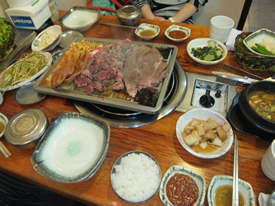 東大門の焼き肉屋さん